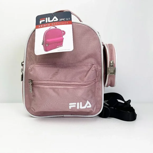 fila blush mini backpack Vermont 2 : Electronics Durable and strong waterproof fabric Pink Backpack brand FILA —
